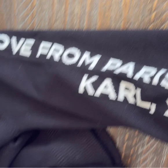 Karl Lagerfeld Black Cat Swearer Size L - Picture 5 of 5